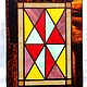 Harlequin. Stained glass panels stained glass. Tiffany. Stained glass. Glass Flowers. My Livemaster. Фото №4
