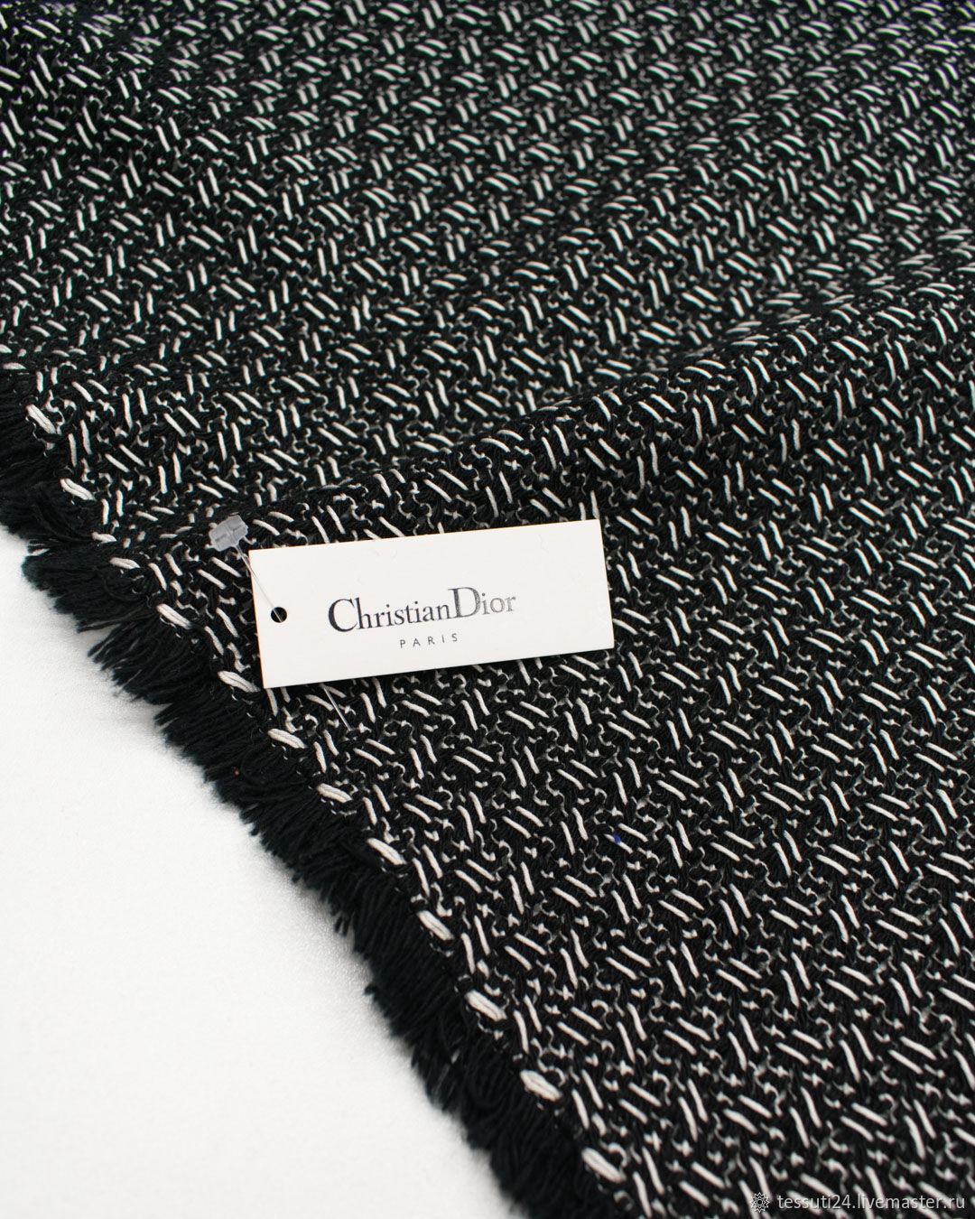 Итальянский Хлопковый твид Di*r R85 купить в интернет-магазине Ярмарка ...