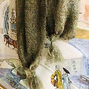 Аксессуары handmade. Livemaster - original item Scarf-stole COBWEB made of Italian yarn. Handmade.
