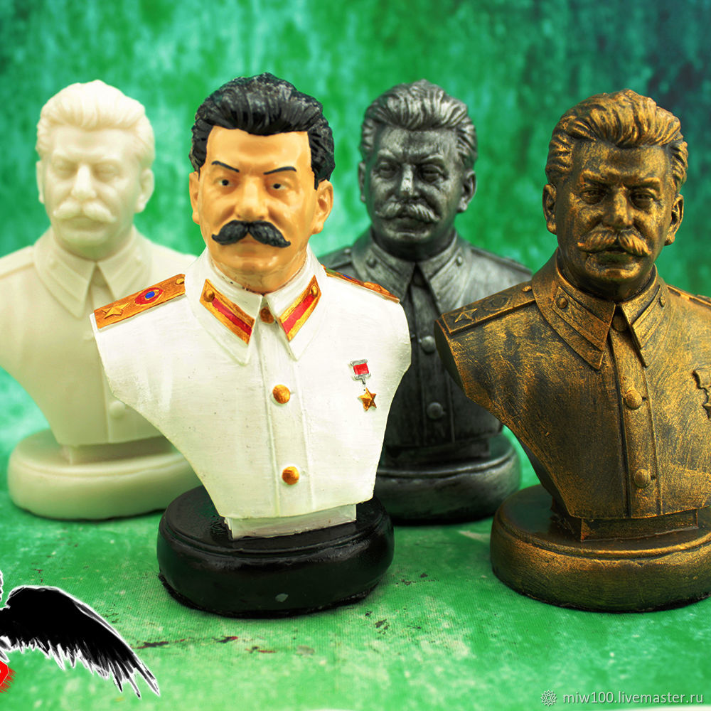Бюст Сталина в интернет-магазине на Ярмарке Мастеров | Статуэтка ...
