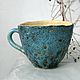 Order Rustic Blue Cup. Vlad Surovegin. Livemaster. . Mugs and cups Фото №3