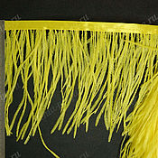 Материалы для творчества handmade. Livemaster - original item Copy of Trim of ostrich feathers 10-15 cm laguna. Handmade.