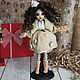 Monster high doll repaint, custom OOAK, winter ginger cooky girl. Custom. miriam-dollhouse (miriam-dollhouse). My Livemaster. Фото №5