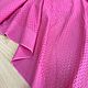 Шитье-хлопок ярко-розового цвета. Итальянское шитье. Ткани. Эксклюзивные ткани made in ITALY. Ярмарка Мастеров.  Фото №5