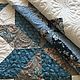 Patchwork quilt with patterned stitch. Bedspreads. Gurchiani Irina.. My Livemaster. Фото №5