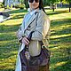 Tote: Women's burgundy leather bag Francoise Mod. C70-782. Tote Bag. Natalia Kalinovskaya. My Livemaster. Фото №4