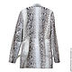 Order Cloak from Python JENLOZ. Exotic Workshop Python Fashion. Livemaster. . Raincoats and Trench Coats Фото №3