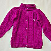 Одежда детская handmade. Livemaster - original item Children`s blouse,knitted,age 4 years.. Handmade.