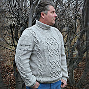 Одежда handmade. Livemaster - original item Men`s sweater 