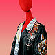 Order Biker jacket Africa women's jacket with embroidery zebra giraffe Leather. Karina-bro. Livemaster. . Outerwear Jackets Фото №3