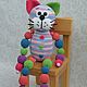 Order Master class on the creation of knitted toys-rattles ' cat'. Zzabava. Livemaster. . Courses and workshops Фото №3
