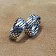 Order Silver rings with a pattern (Snakeskin). asgdesign. Livemaster. . Rings Фото №3