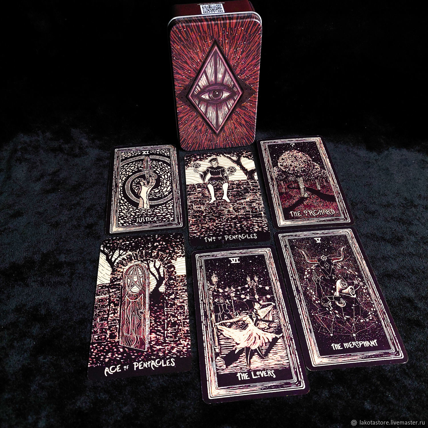 Таро Видений Света METAL BOX EDITION (Light Visions Tarot) купить в ...