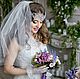 Wedding wreath. Silver drops. Hair Decoration. Анна Ефимова (Anna_Tiara) (stylishdetails). Online shopping on My Livemaster.  Фото №2