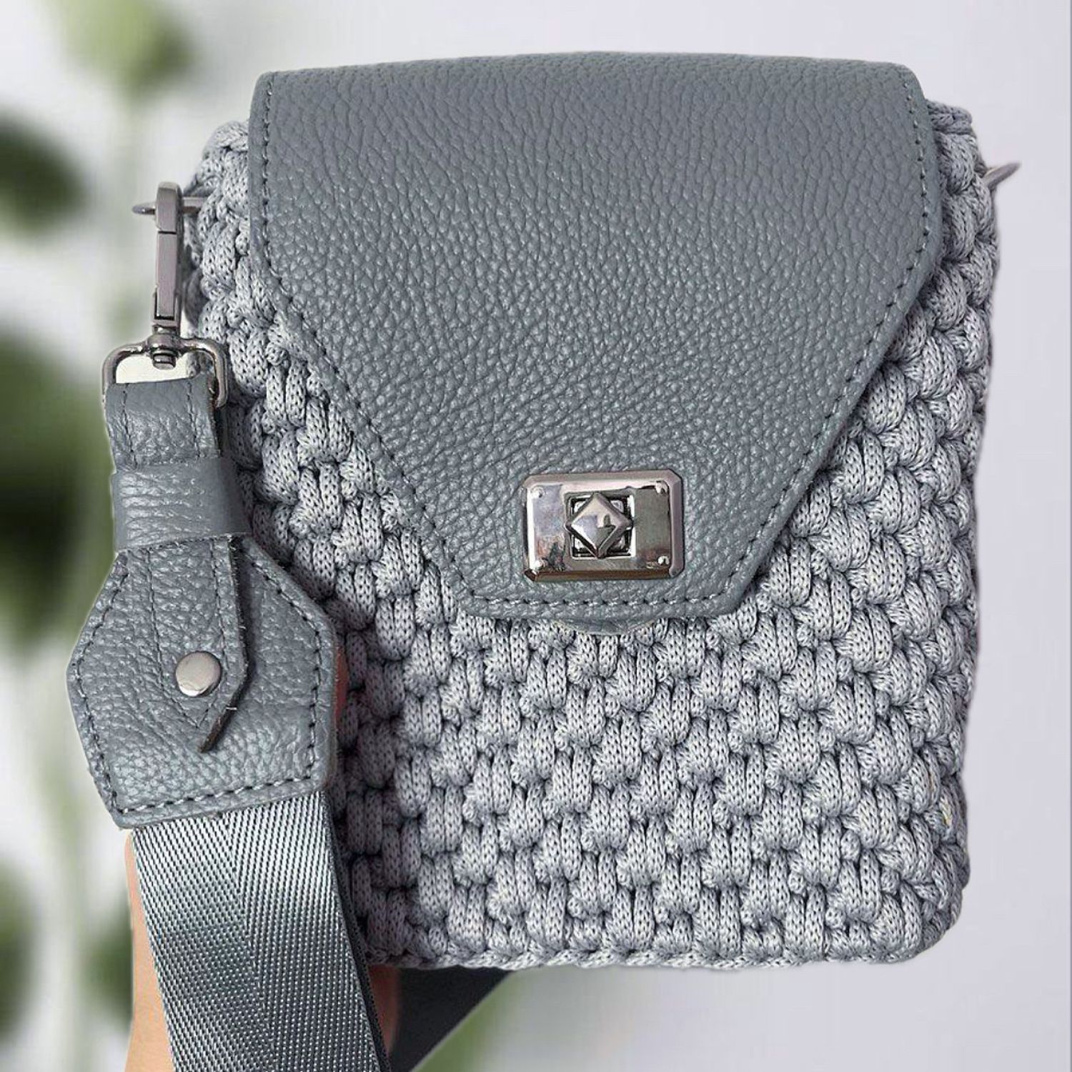 Мини сумка вязаная в интернет-магазине Ярмарка Мастеров по цене 2800 ...