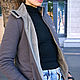 Women's bomber jacket with zipper pockets and fur lining - bulldog. Bombers. Lara (EnigmaStyle). My Livemaster. Фото №4