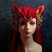 Аксессуары handmade. Livemaster - original item Medieval headdress 