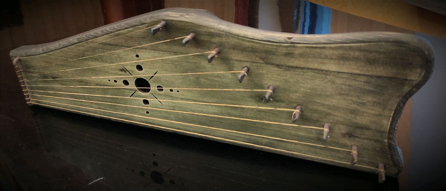 Гусли 9 струн купить в интернет-магазине Ярмарка Мастеров по цене 7200 ...