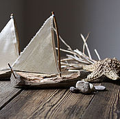 Для дома и интерьера ручной работы. Ярмарка Мастеров - ручная работа Парусники-неразлучники. Handmade.