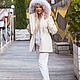 Пальто с соболем торТора. Пальто. Rich furs (Richfurs). Ярмарка Мастеров.  Фото №4