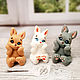 Handmade soap Hares and rabbits as a gift in the assortment. Soap. Edenicsoap - soap candles sachets. My Livemaster. Фото №5