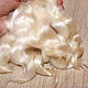 Order Hair for dolls (white, natural, washed). Hair and everything for dolls. Livemaster. . Doll hair Фото №3