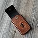 Кожаная поясная сумка-чехол Жук  для телефона. Поясная сумка. SMV Leathercraft изделия из кожи. Ярмарка Мастеров.  Фото №8