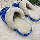 Slippers made of Australian sheepskin. Slippers. teplaya zima. Online shopping on My Livemaster.  Фото №2