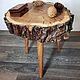 Заказать Кофейный столик из карагача. Akutrau Woodworking. Ярмарка Мастеров. . Столы Фото №3