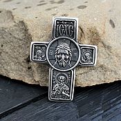 Украшения handmade. Livemaster - original item The Cross was Saved by the hand-made - Michael the Archangel silver. Handmade.