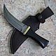Knife 'Jambia-2' dagger h12mf hornbeam, Knives, Vorsma,  Фото №1