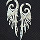 Order  The wing bone of a Buffalo Tattoo. Garuda. Livemaster. . Single earring Фото №3