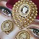 Order Set of 'Victorian cameos'. anna-soloveva-3. Livemaster. . Vintage jewelry sets Фото №3