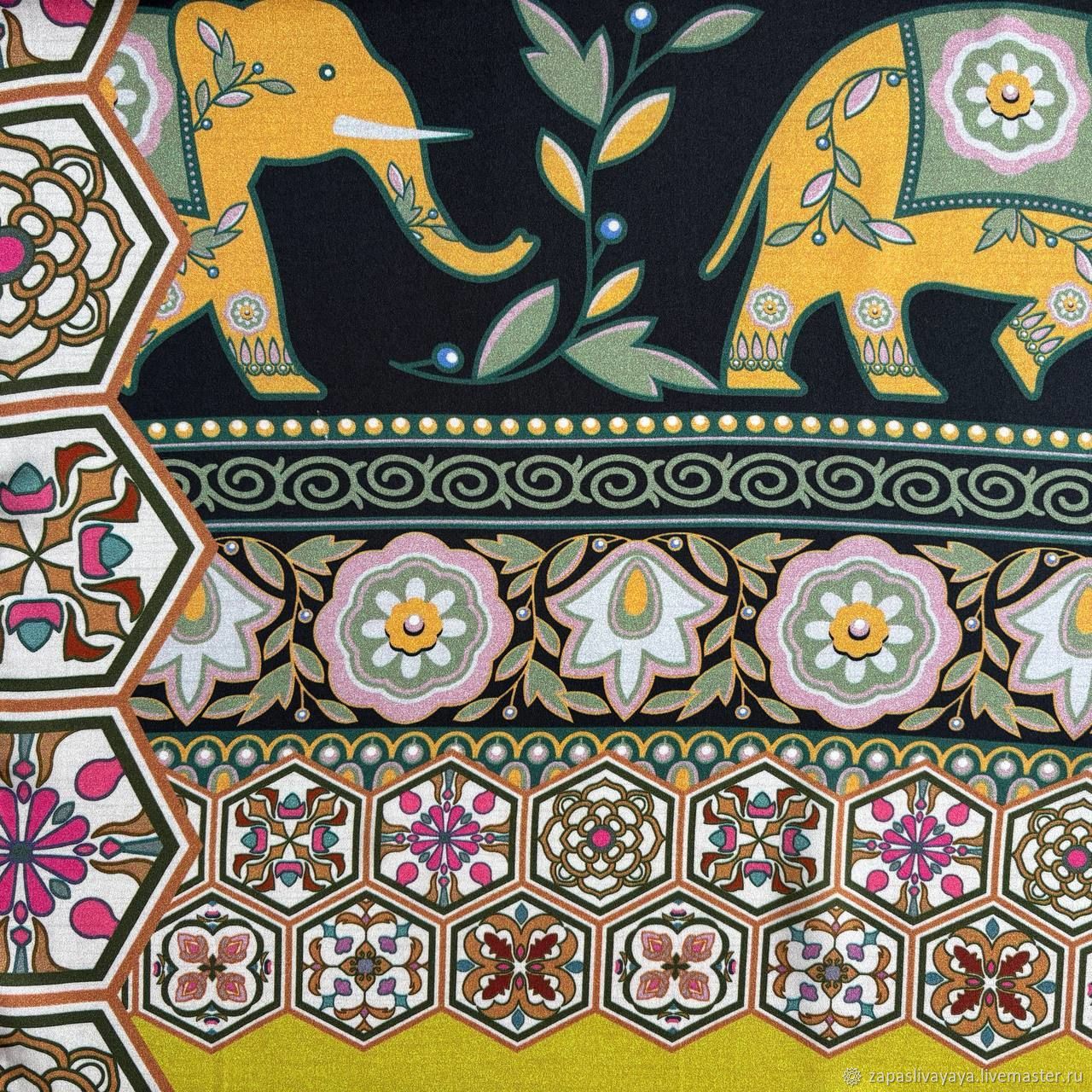 Набор шелкового лоскута арт. 10761 павловопосадский купить в интернет-магазине Ярмарка Мастеров по цене 400 ₽ – WJK8YRU, Материалы для валяния, Истра - доставка по России