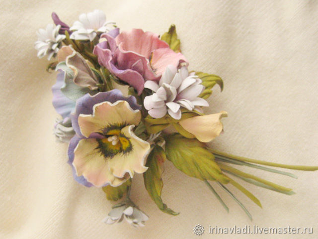 flower pin accessories