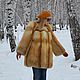 coat. Jacket fur Siberian red Fox. Fur Coats. Zimma. My Livemaster. Фото №5