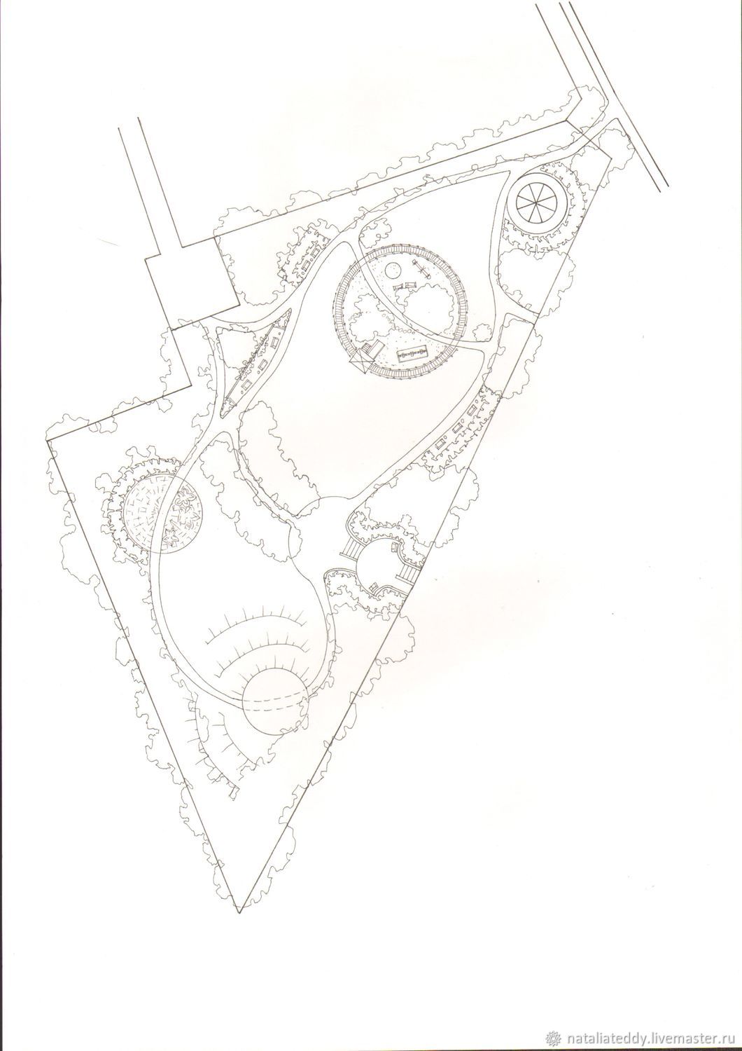 Ландшафтное проектирование купить в интернет-магазине Ярмарка Мастеров ...