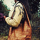 Сумка-мешок женская кожаная сумка тоте шоппер из натуральной кожи. Сумка-мешок. Iron Arm Leatherworks (Екатерина). Ярмарка Мастеров.  Фото №4