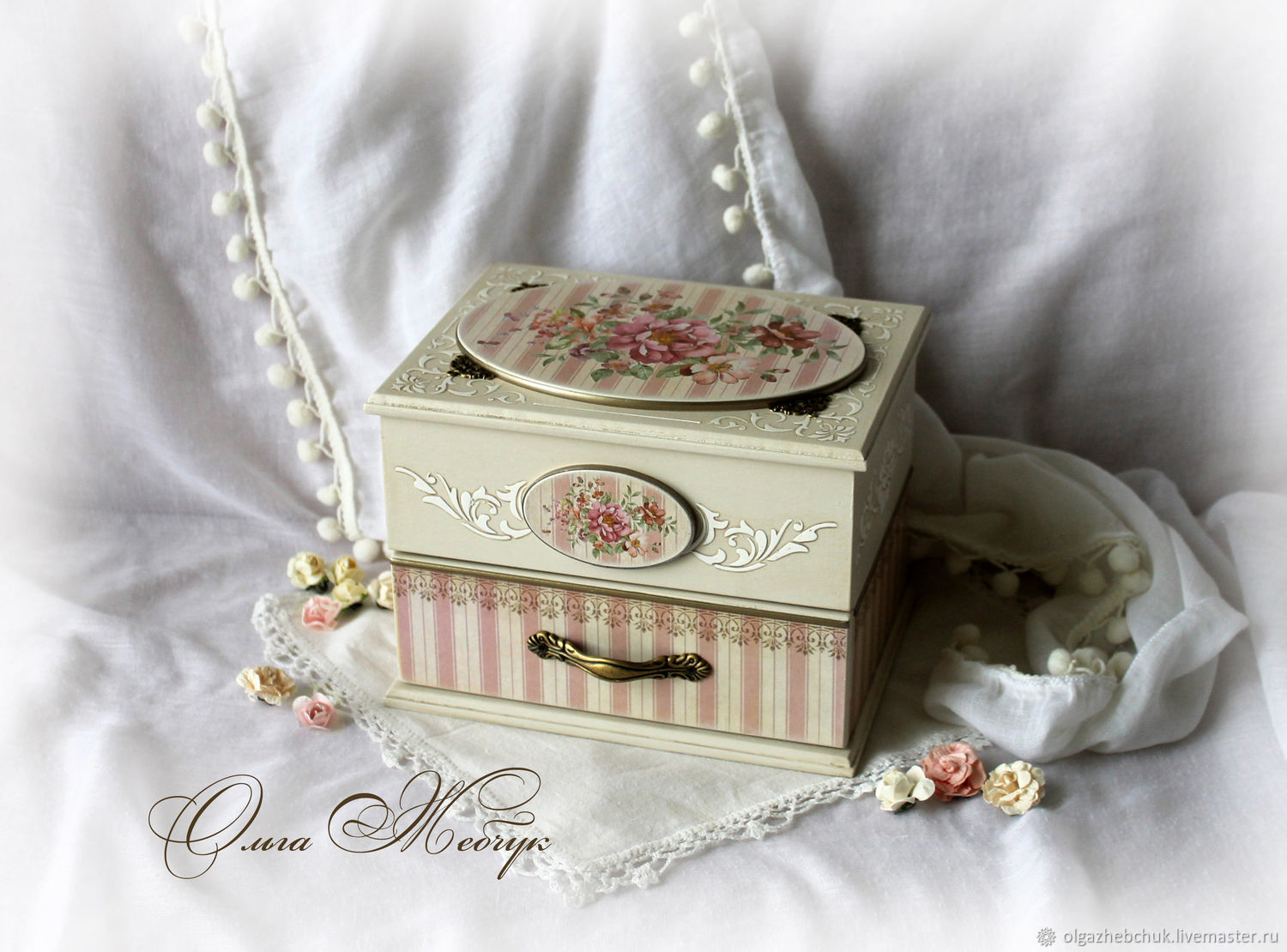 Набор для декупажа "Комодик" купить в интернет-магазине Ярмарка ...