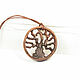 Pendant - amulet 'Tree of Life'. Pendant. OakForest Wooden Jewelry. My Livemaster. Фото №5