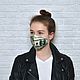 Маска защитная денежная, маска с денежным принтом, маска дизайнерская, Маски для сна, Москва,  Фото №1