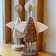 Ангел хранитель дома из дерева подарок близкому. Статуэтки. Irina Christmas Decor. Ярмарка Мастеров.  Фото №7