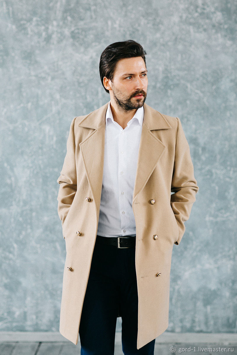Мужское пальто Поло мод. 3 в интернет-магазине Ярмарка Мастеров по цене ...