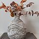 Заказать Ваза керамическая, в сером цвете, 21 см. Dar.ceramica (daria-rasputina). Ярмарка Мастеров. . Вазы Фото №3