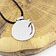 Order Colgante en el cable ' gato acurrucado en una bola '. MagazinchiK SelberiYa. Livemaster. . Pendants Фото №3