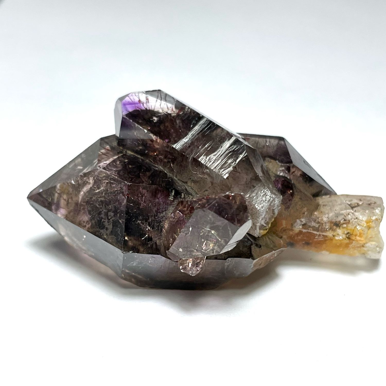 Smoky amethyst ion