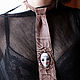 3D bow Tie made of genuine leather 'the Mask of Pierrot'. Ties. newandw. Online shopping on My Livemaster.  Фото №2