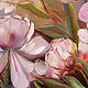 Pink peonies oil painting. Pictures. positive picture Helena Gold. Online shopping on My Livemaster.  Фото №2
