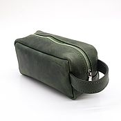 Leather pencil case for pens (office)