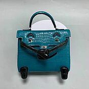 Сумки и аксессуары handmade. Livemaster - original item Classic women`s mini handbag, made of genuine crocodile leather.. Handmade.